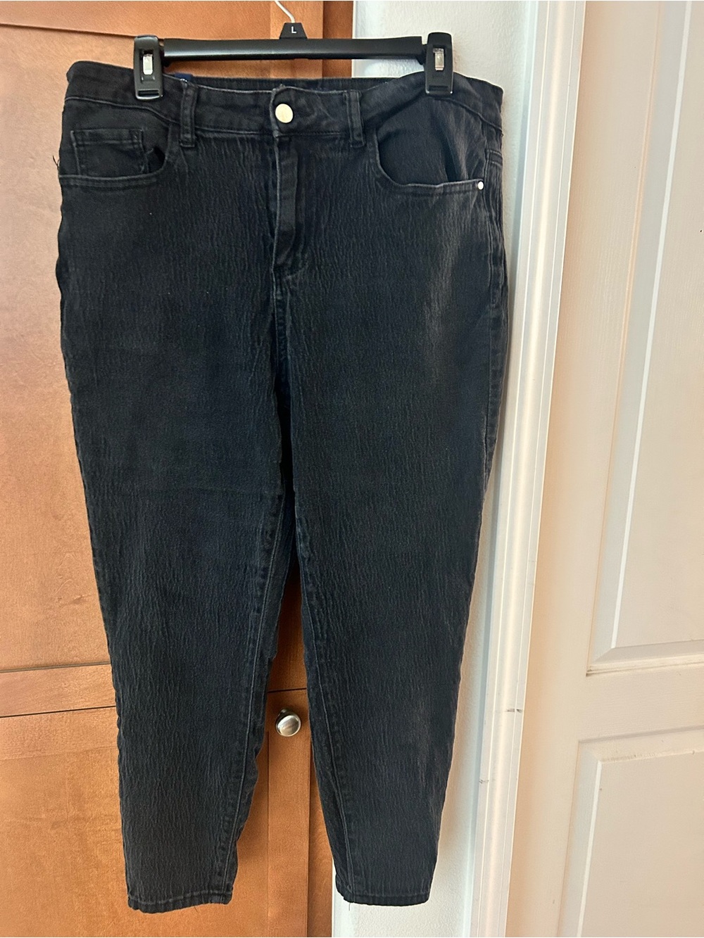 High-Rise Black Skinny Jeans for Women